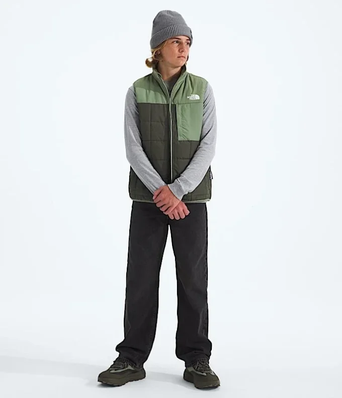 Vendbar Shasta-vest til drenge Vendbar Shasta-vest til drenge
