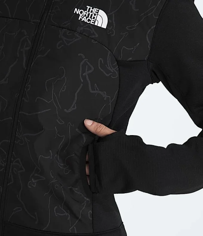 Vinterjakke til kvinder Warm Pro Jacket—Print